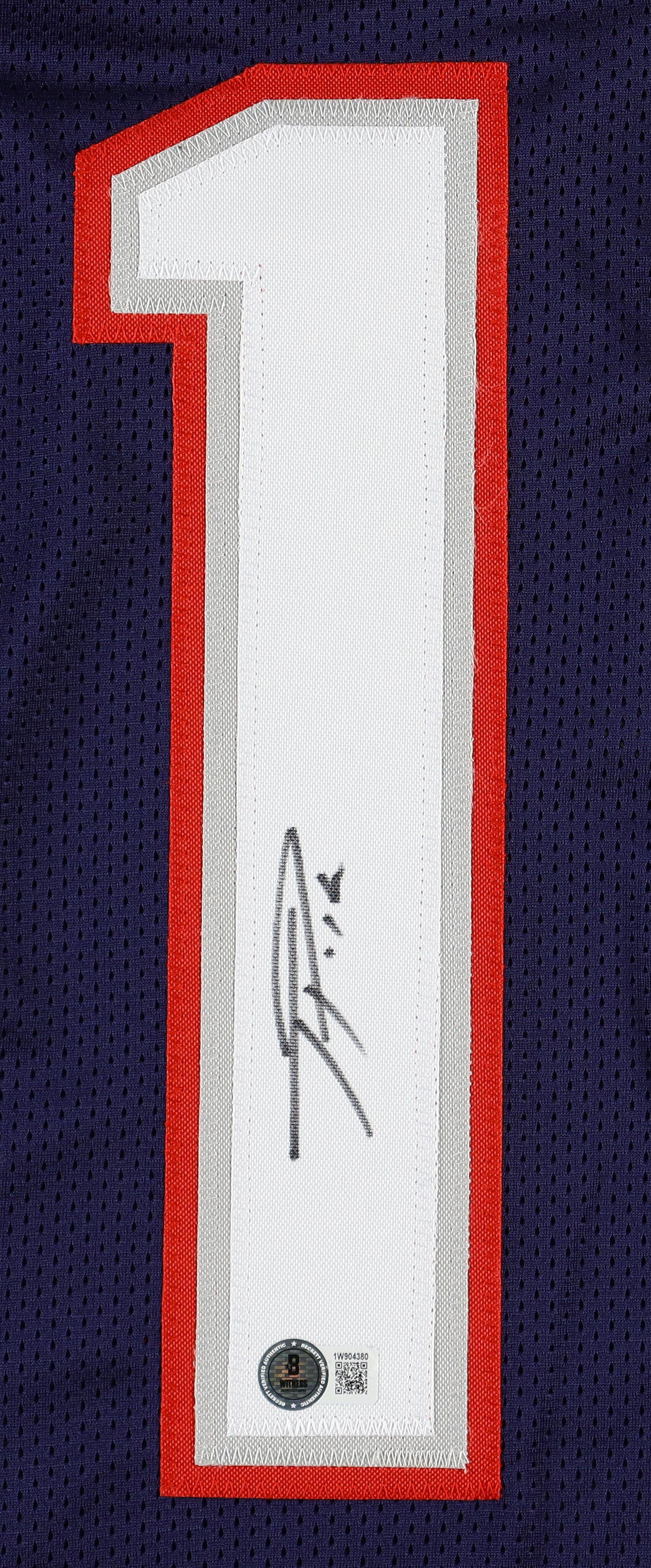 Ja'Lynn Polk Signed Jersey (Beckett) at PristineAuction.com Ja'Lynn Polk Signed Jersey (Beckett) at PristineAuction.com