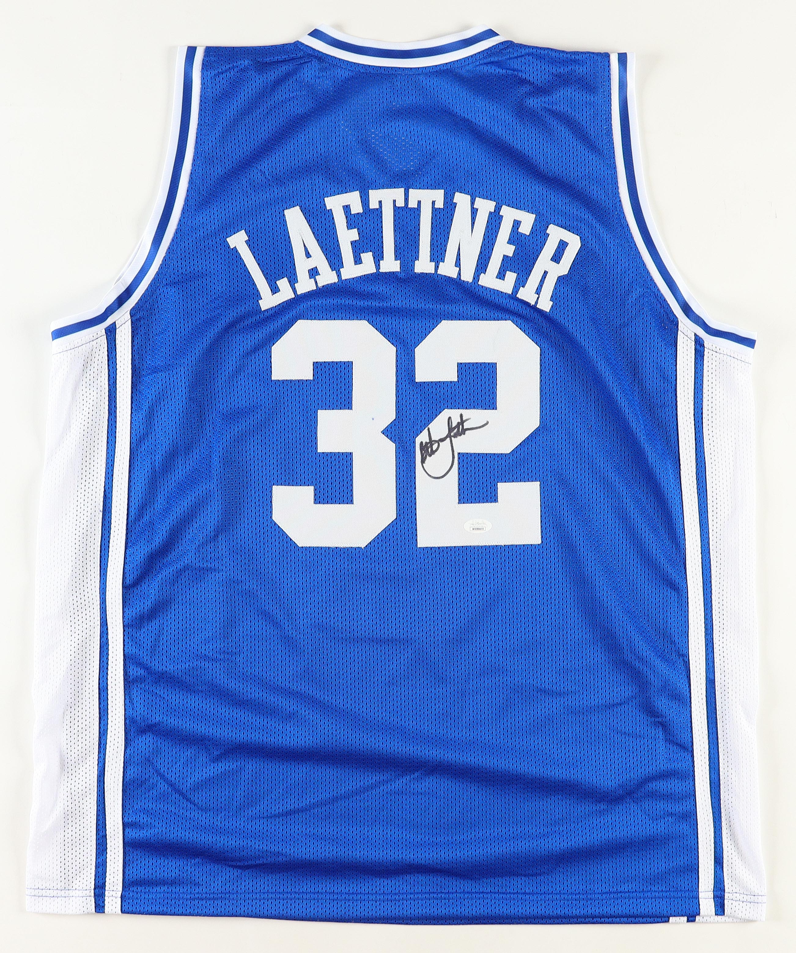 Christian Laettner Signed Jersey (JSA) at PristineAuction.com Christian Laettner Signed Jersey (JSA) at PristineAuction.com