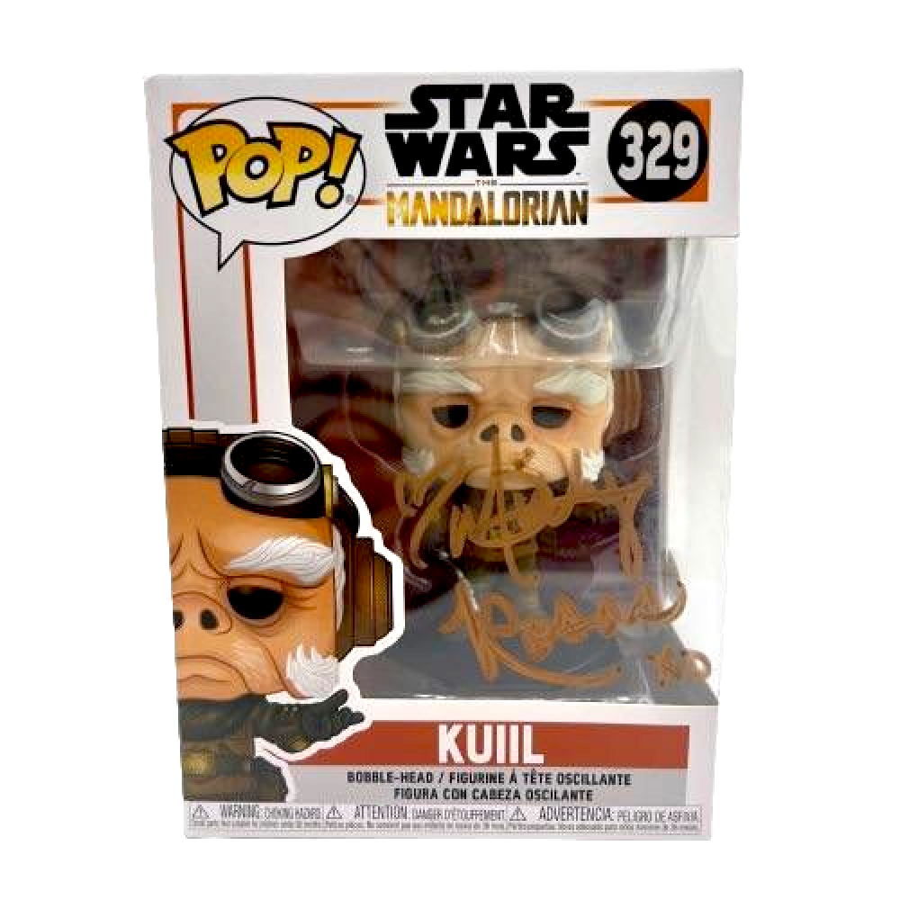 Misty Rosas Signed "Star Wars The Mandalorian" #329 Kuiil Funko Pop! Vinyl Figure (JSA) at PristineAuction.com Misty Rosas Signed "Star Wars The Mandalorian" #329 Kuiil Funko Pop! Vinyl Figure (JSA) at PristineAuction.com