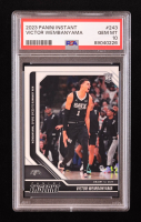 Victor Wembanyama 2023-24 Panini Instant #243 RC (PSA 10) at PristineAuction.com