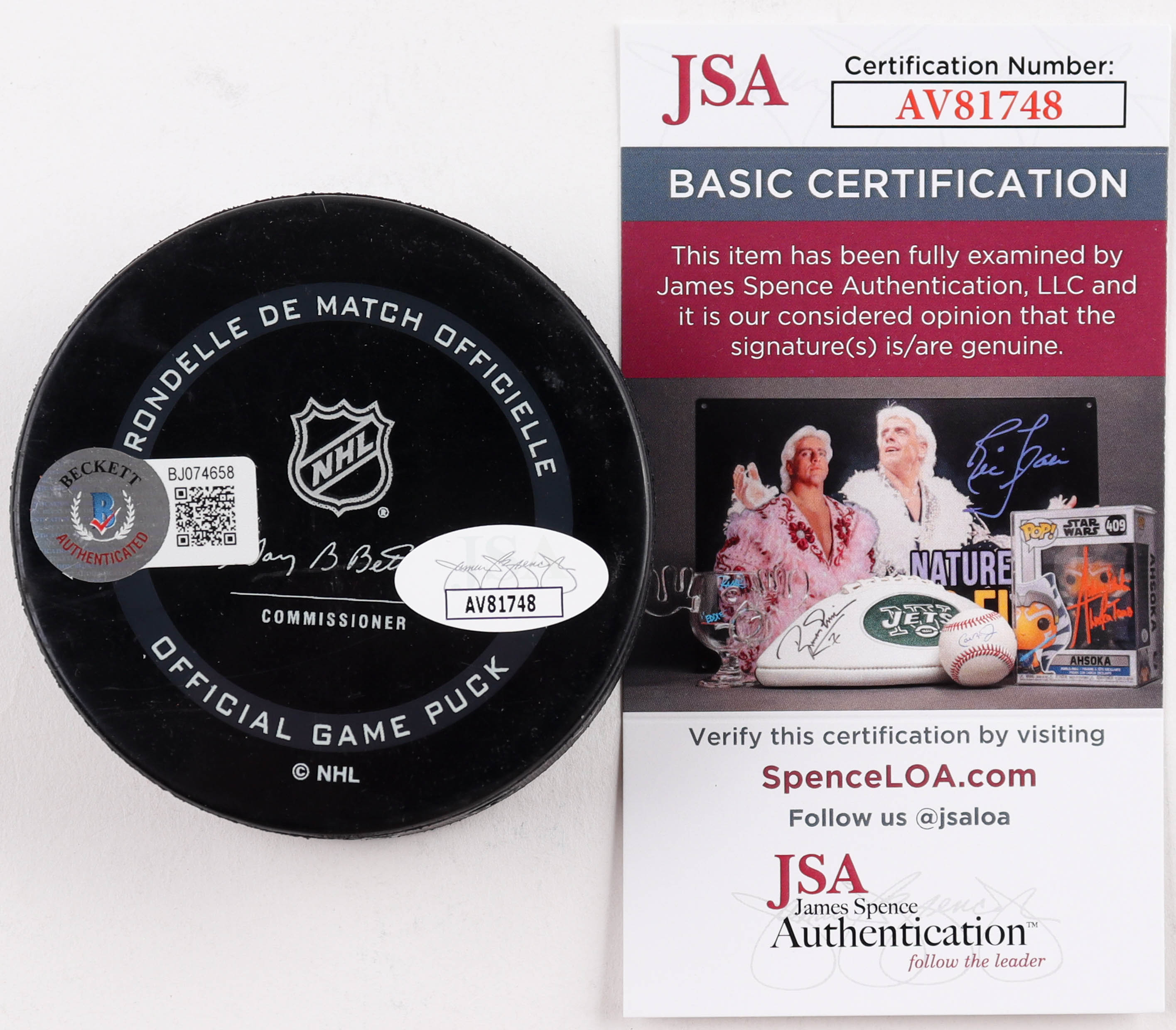 Cole Caufield & Nick Suzuki Signed Canadiens Logo NHL Official Game Puck Hockey Puck (JSA & Beckett) at PristineAuction.com Cole Caufield & Nick Suzuki Signed Canadiens Logo NHL Official Game Puck Hockey Puck (JSA & Beckett) at PristineAuction.com