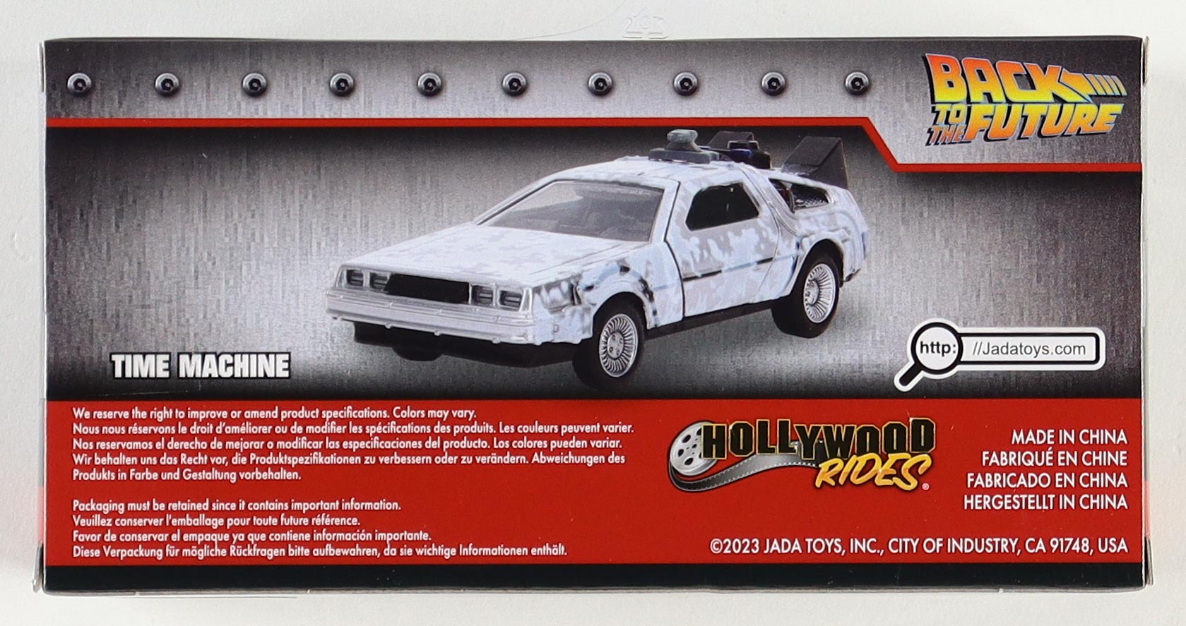 Claudia Wells Signed "Back to the Future" DeLorean Time Machine 1:32 Scale Die Cast Car (Beckett) at PristineAuction.com Claudia Wells Signed "Back to the Future" DeLorean Time Machine 1:32 Scale Die Cast Car (Beckett) at PristineAuction.com