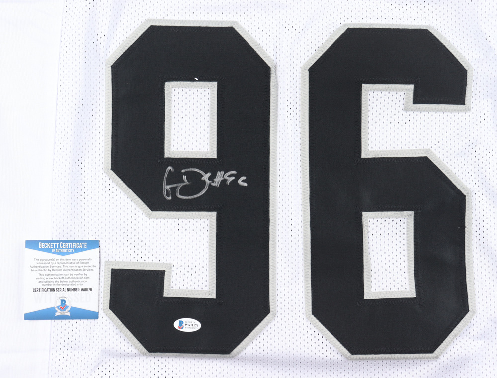 Clelin Ferrell Signed Jersey (Beckett) at PristineAuction.com Clelin Ferrell Signed Jersey (Beckett) at PristineAuction.com