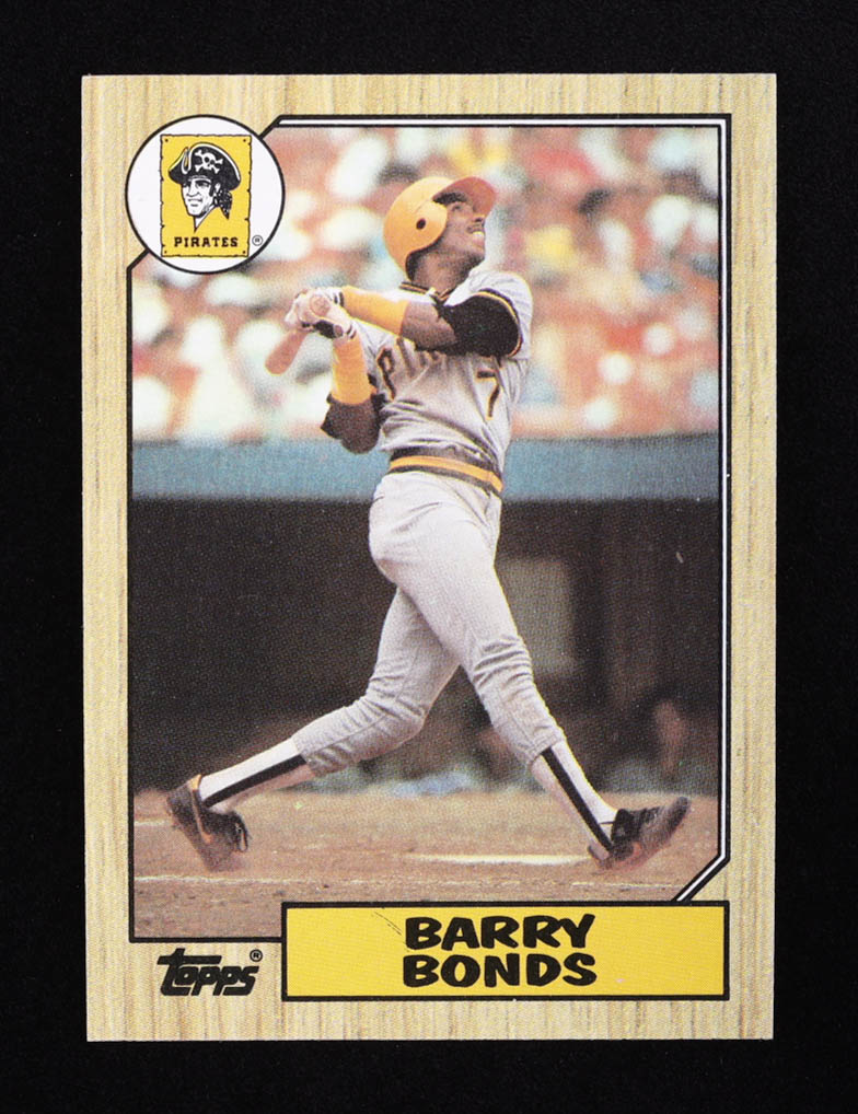 Barry Bonds 1987 Topps #320 RC at PristineAuction.com Barry Bonds 1987 Topps #320 RC at PristineAuction.com