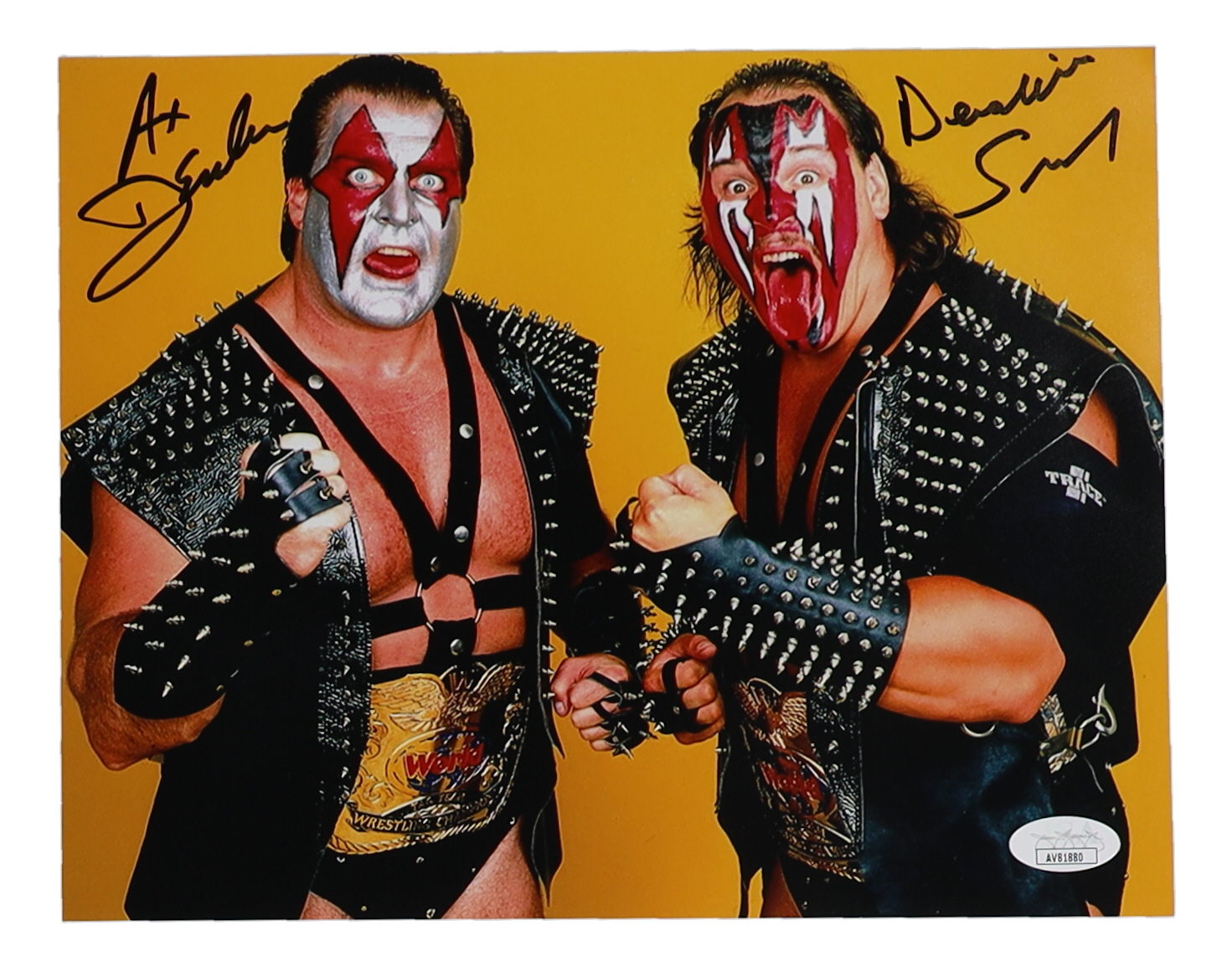 Ax & Smash Signed WWE 8x10 Photo (Beckett) at PristineAuction.com Ax & Smash Signed WWE 8x10 Photo (Beckett) at PristineAuction.com