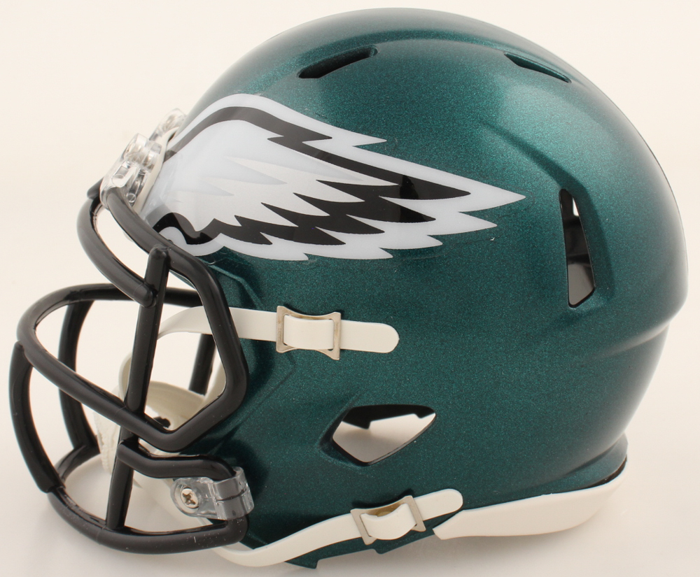 Brent Celek Signed Eagles Speed Mini Helmet (Beckett) at PristineAuction.com Brent Celek Signed Eagles Speed Mini Helmet (Beckett) at PristineAuction.com