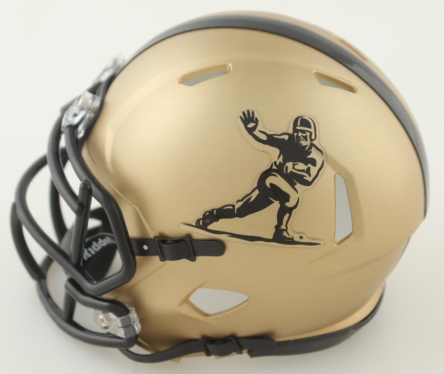 Johnny Manziel Signed Heisman Trophy Logo Mini Helmet Inscribed "'12 Heisman" (Beckett) at PristineAuction.com Johnny Manziel Signed Heisman Trophy Logo Mini Helmet Inscribed "'12 Heisman" (Beckett) at PristineAuction.com