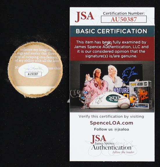 Taylor Swift Signed Custom Framed "Folklore" CD Booklet Display (JSA) at PristineAuction.com Taylor Swift Signed Custom Framed "Folklore" CD Booklet Display (JSA) at PristineAuction.com