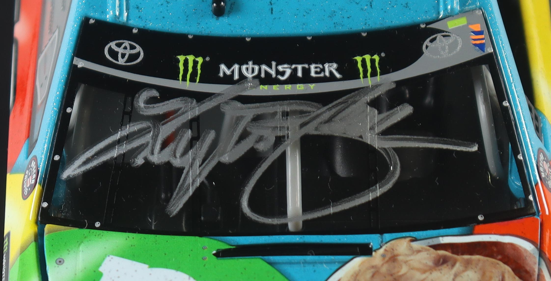 Kyle Busch Signed NASCAR #18 M&M'S Hazelnut Pocono Win 2019 Camry 1:24 Premium Action Diecast Car (PA) at PristineAuction.com Kyle Busch Signed NASCAR #18 M&M'S Hazelnut Pocono Win 2019 Camry 1:24 Premium Action Diecast Car (PA) at PristineAuction.com