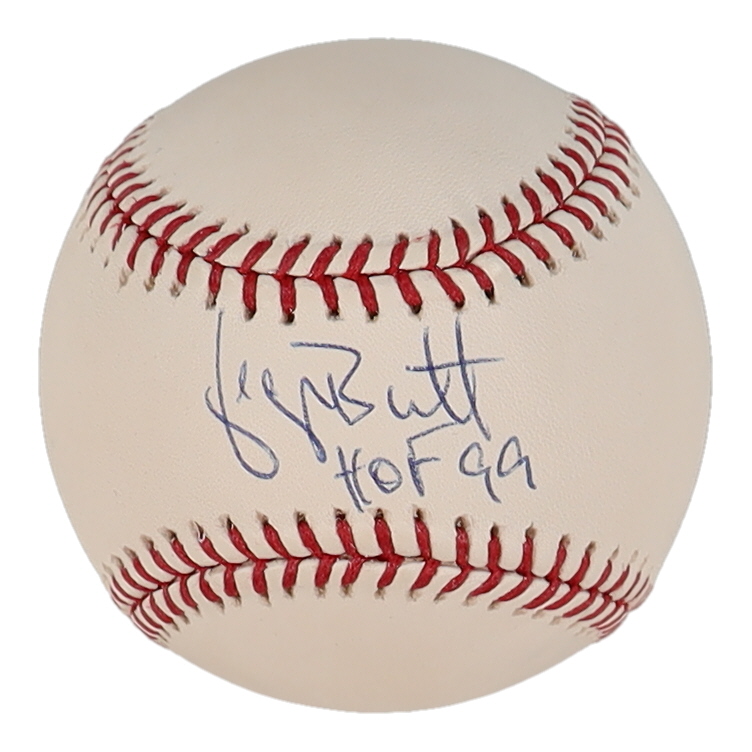 George Brett Signed OML Baseball Inscribed "HOF 99" (JSA) at PristineAuction.com George Brett Signed OML Baseball Inscribed "HOF 99" (JSA) at PristineAuction.com