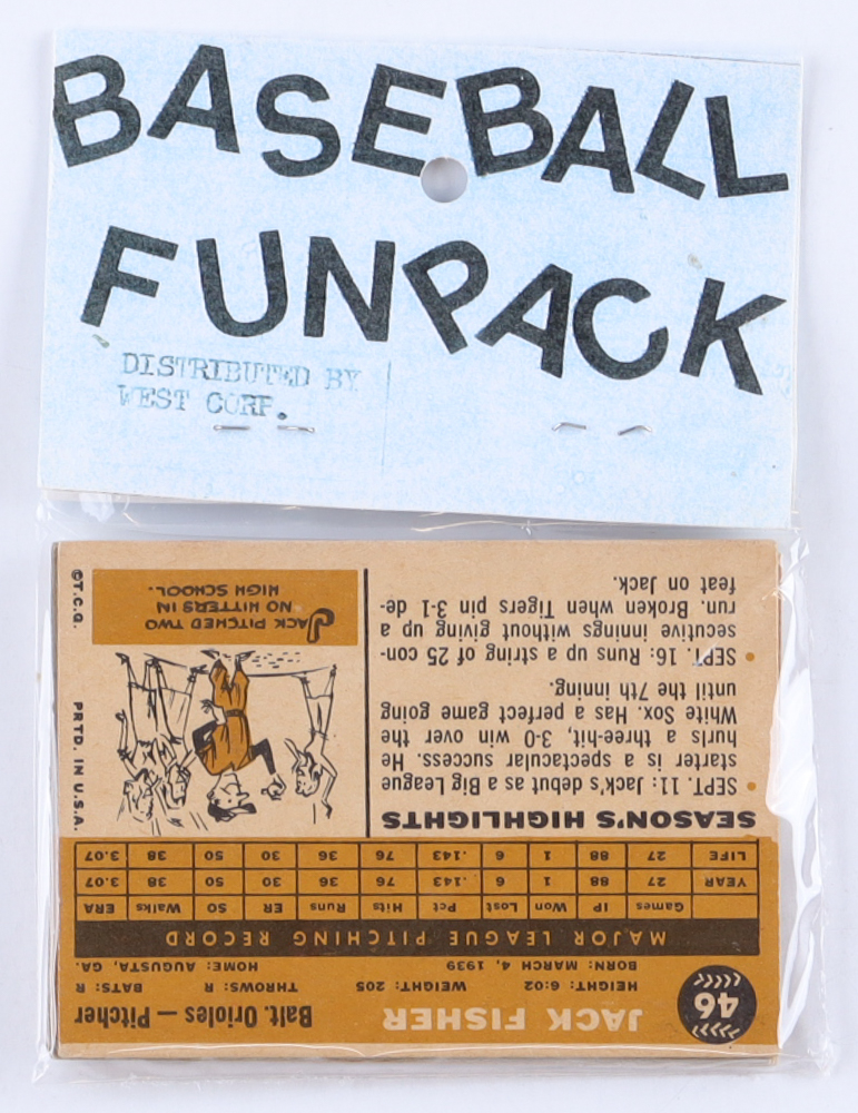 1960 Topps Baseball Card Fun Pack with (10) Cards at PristineAuction.com 1960 Topps Baseball Card Fun Pack with (10) Cards at PristineAuction.com