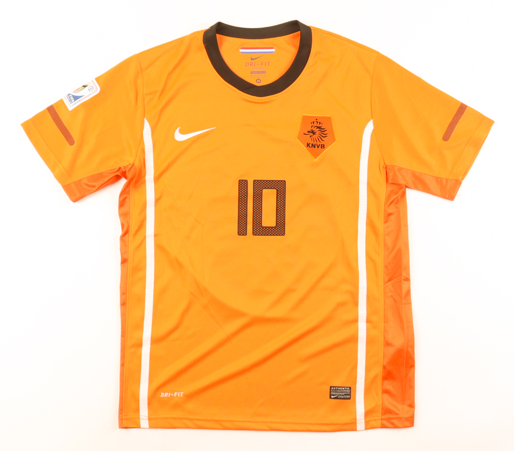 Wesley Sneijder Signed Netherlands Jersey (JSA) at PristineAuction.com Wesley Sneijder Signed Netherlands Jersey (JSA) at PristineAuction.com