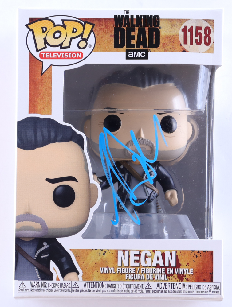 Jeffrey Dean Morgan Signed "The Walking Dead" #1158 Negan Funko Pop! Vinyl Figure (ACOA) at PristineAuction.com Jeffrey Dean Morgan Signed "The Walking Dead" #1158 Negan Funko Pop! Vinyl Figure (ACOA) at PristineAuction.com