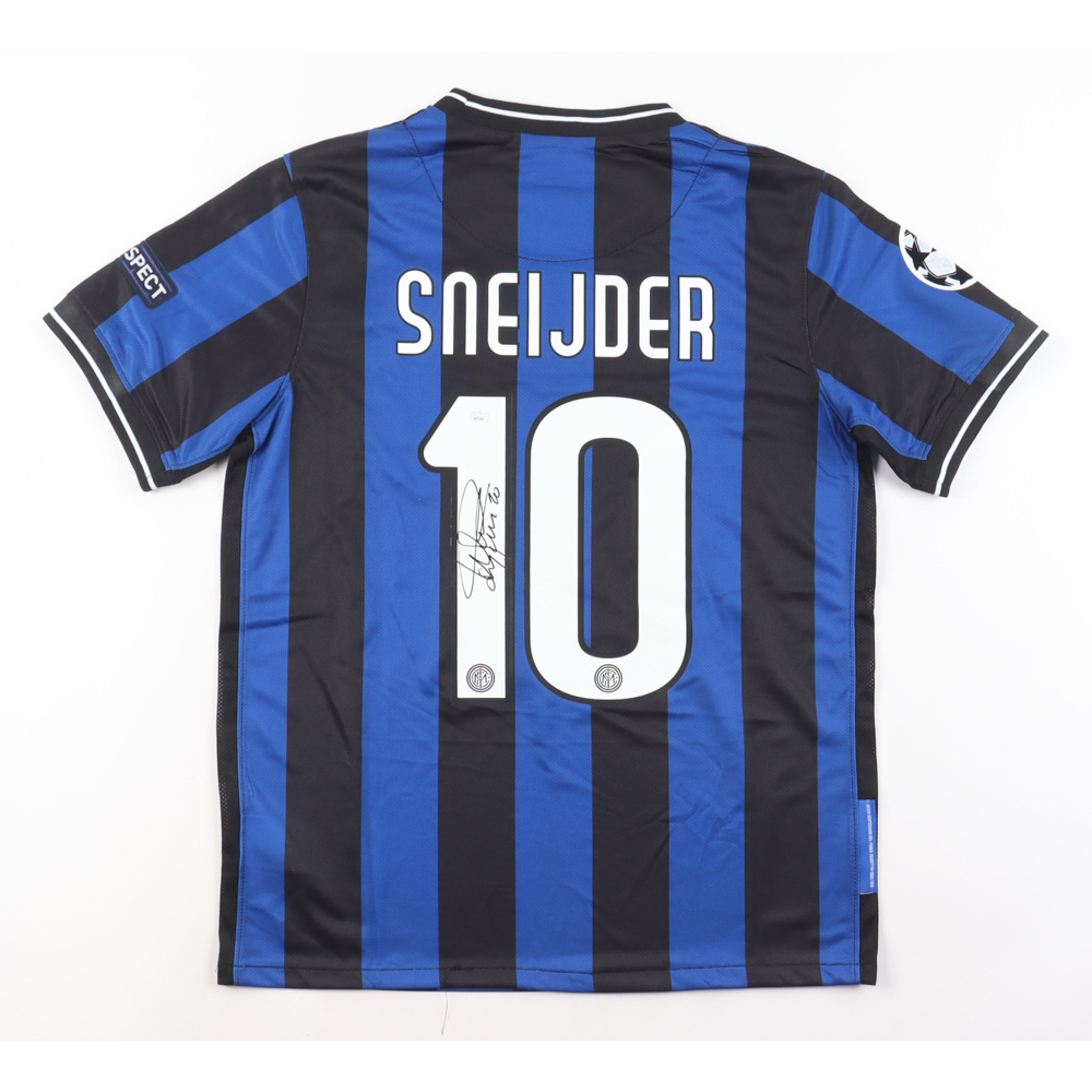 Wesley Sneijder Match Worn camiseta leyendas 2022 Serie A Maglia Inter