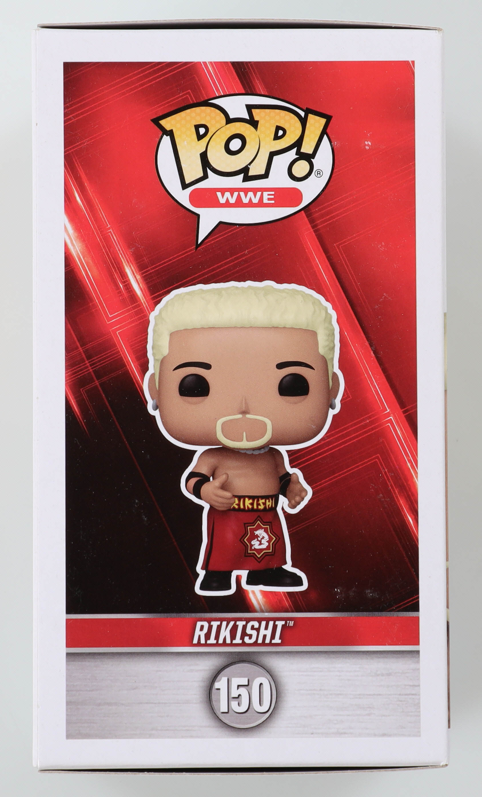 Rikishi Signed WWE #150 Funko Pop! Vinyl Figure Inscribed "WWE HOF" (Beckett) at PristineAuction.com Rikishi Signed WWE #150 Funko Pop! Vinyl Figure Inscribed "WWE HOF" (Beckett) at PristineAuction.com