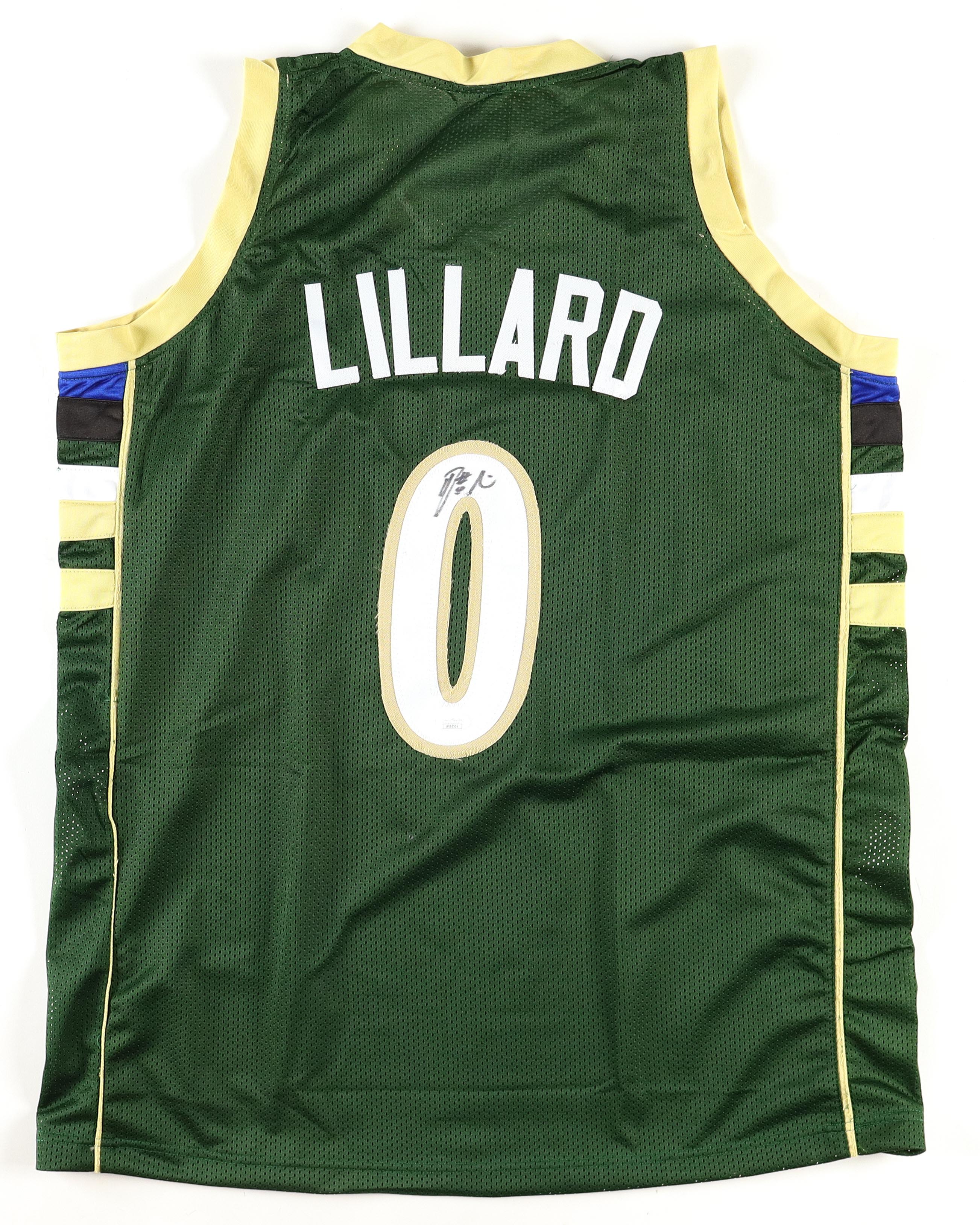 Damian Lillard Signed Jersey (JSA) at PristineAuction.com Damian Lillard Signed Jersey (JSA) at PristineAuction.com