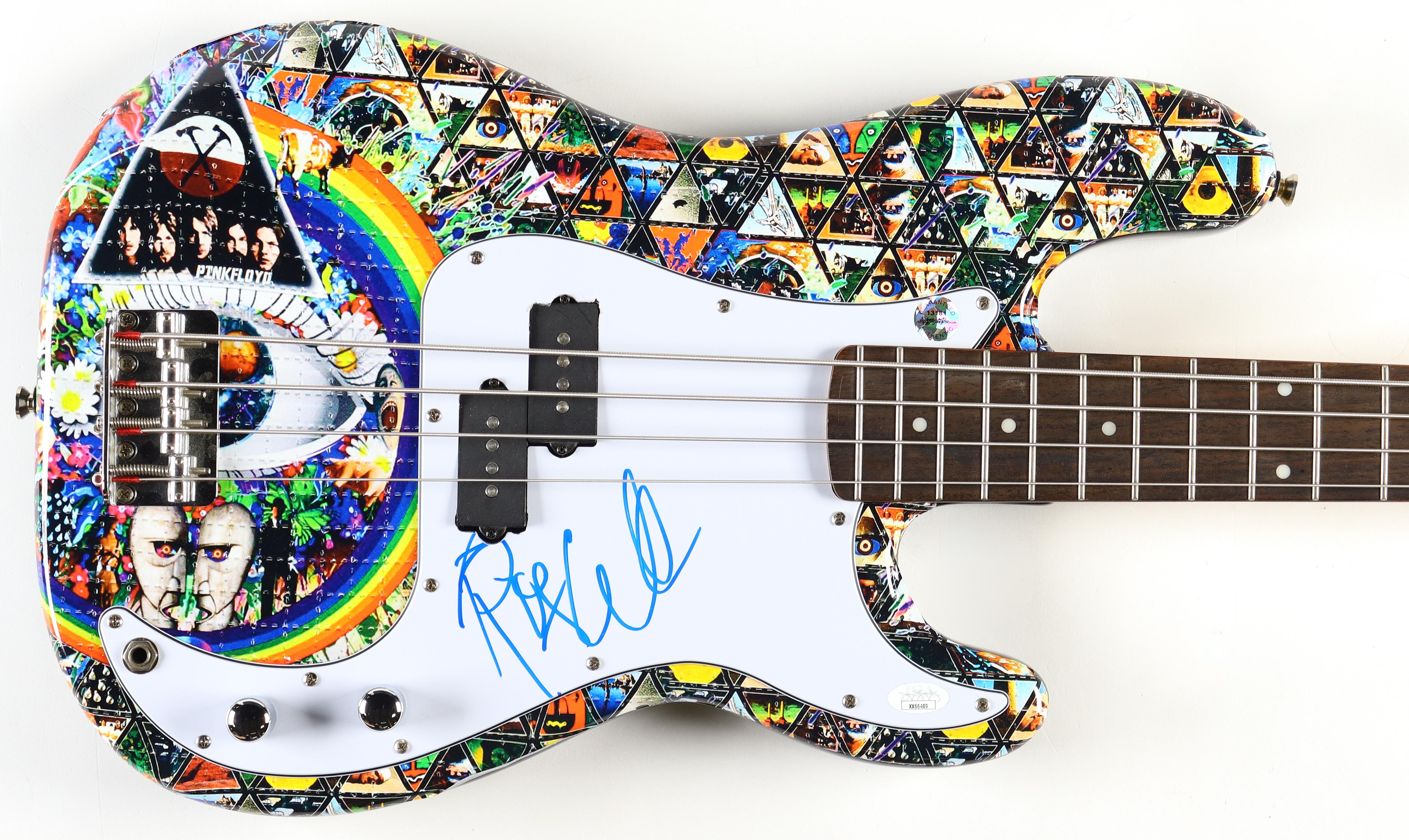 Roger Waters Signed "Pink Floyd" Custom Bass Guitar (JSA) at PristineAuction.com Roger Waters Signed "Pink Floyd" Custom Bass Guitar (JSA) at PristineAuction.com