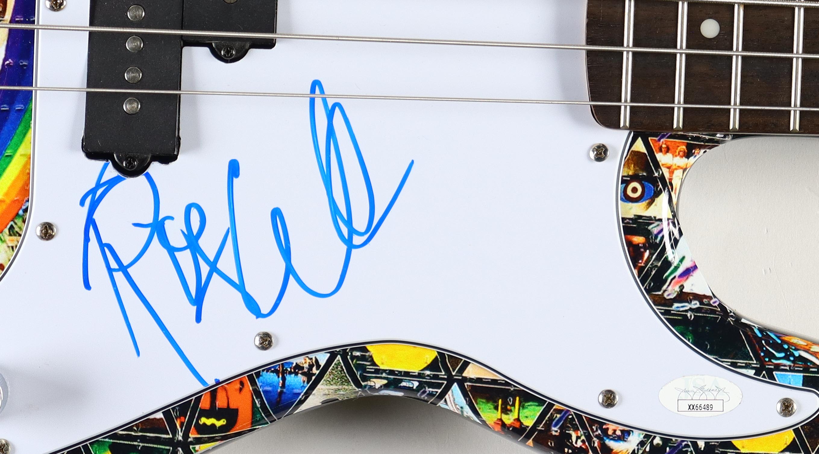 Roger Waters Signed "Pink Floyd" Custom Bass Guitar (JSA) at PristineAuction.com Roger Waters Signed "Pink Floyd" Custom Bass Guitar (JSA) at PristineAuction.com