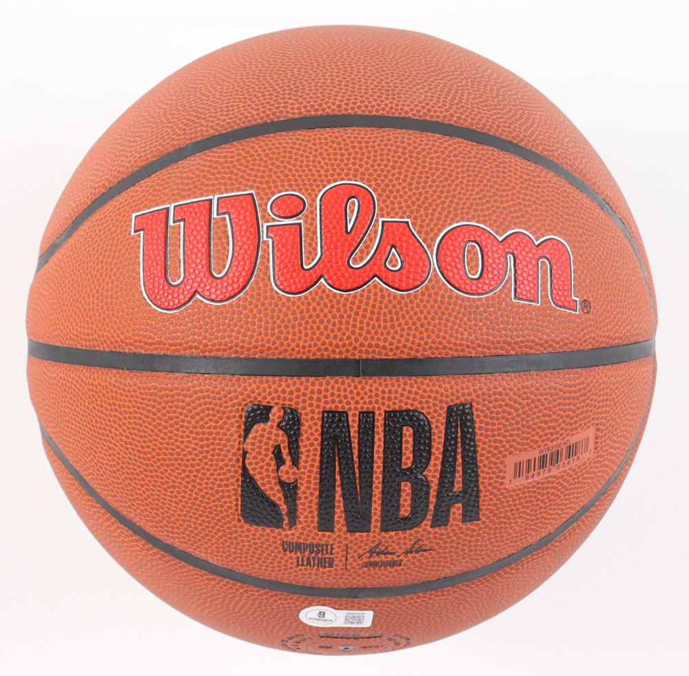 Dominique Wilkins Signed Hawks Logo NBA Basketball (JSA & Beckett) at PristineAuction.com Dominique Wilkins Signed Hawks Logo NBA Basketball (JSA & Beckett) at PristineAuction.com