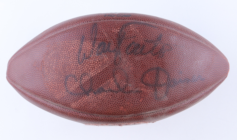 Dan Fouts & Charlie Joyner Signed NFL Football (JSA) at PristineAuction.com Dan Fouts & Charlie Joyner Signed NFL Football (JSA) at PristineAuction.com