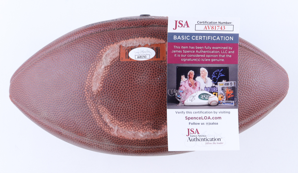 Dan Fouts & Charlie Joyner Signed NFL Football (JSA) at PristineAuction.com Dan Fouts & Charlie Joyner Signed NFL Football (JSA) at PristineAuction.com