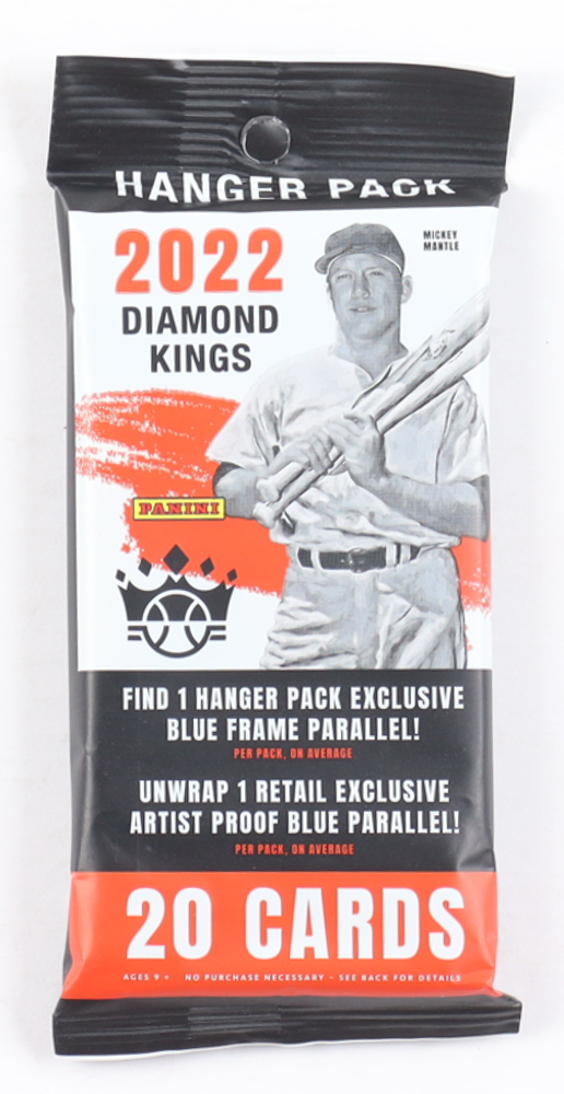 2022 Panini Diamond Kings Baseball Hanger Pack with (20) Cards at PristineAuction.com 2022 Panini Diamond Kings Baseball Hanger Pack with (20) Cards at PristineAuction.com