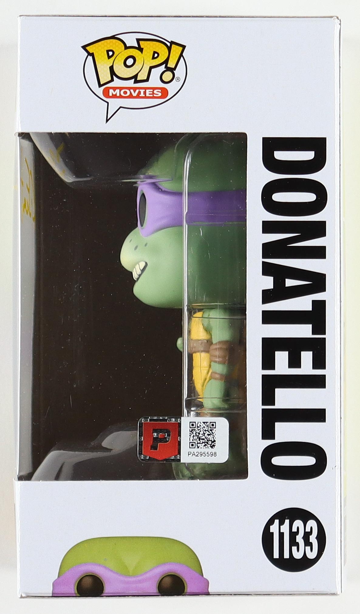 Kevin Eastman Signed "Teenage Mutant Ninja Turtles" #1133 Donatello Funko Pop! (PA) at PristineAuction.com Kevin Eastman Signed "Teenage Mutant Ninja Turtles" #1133 Donatello Funko Pop! (PA) at PristineAuction.com