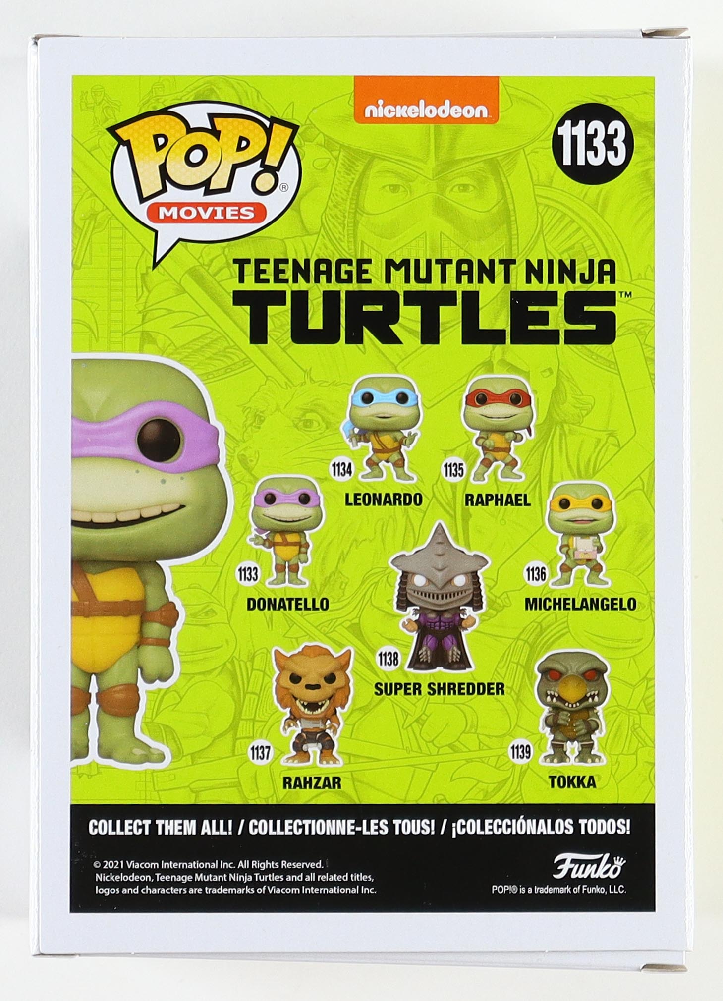 Kevin Eastman Signed "Teenage Mutant Ninja Turtles" #1133 Donatello Funko Pop! (PA) at PristineAuction.com Kevin Eastman Signed "Teenage Mutant Ninja Turtles" #1133 Donatello Funko Pop! (PA) at PristineAuction.com
