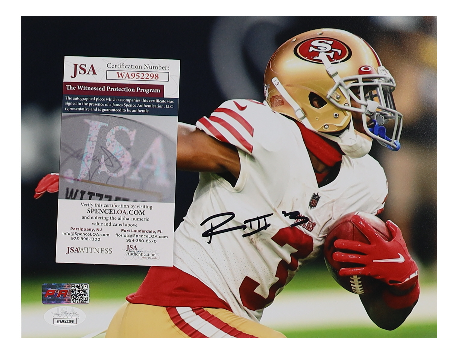 Ray-Ray McCloud Signed 49ers 8x10 Photo (JSA & PIA) at PristineAuction.com Ray-Ray McCloud Signed 49ers 8x10 Photo (JSA & PIA) at PristineAuction.com