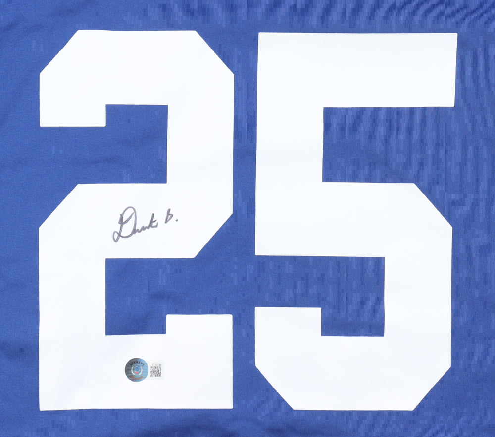 Deonte Banks Signed Giants Jersey (Beckett) at PristineAuction.com Deonte Banks Signed Giants Jersey (Beckett) at PristineAuction.com