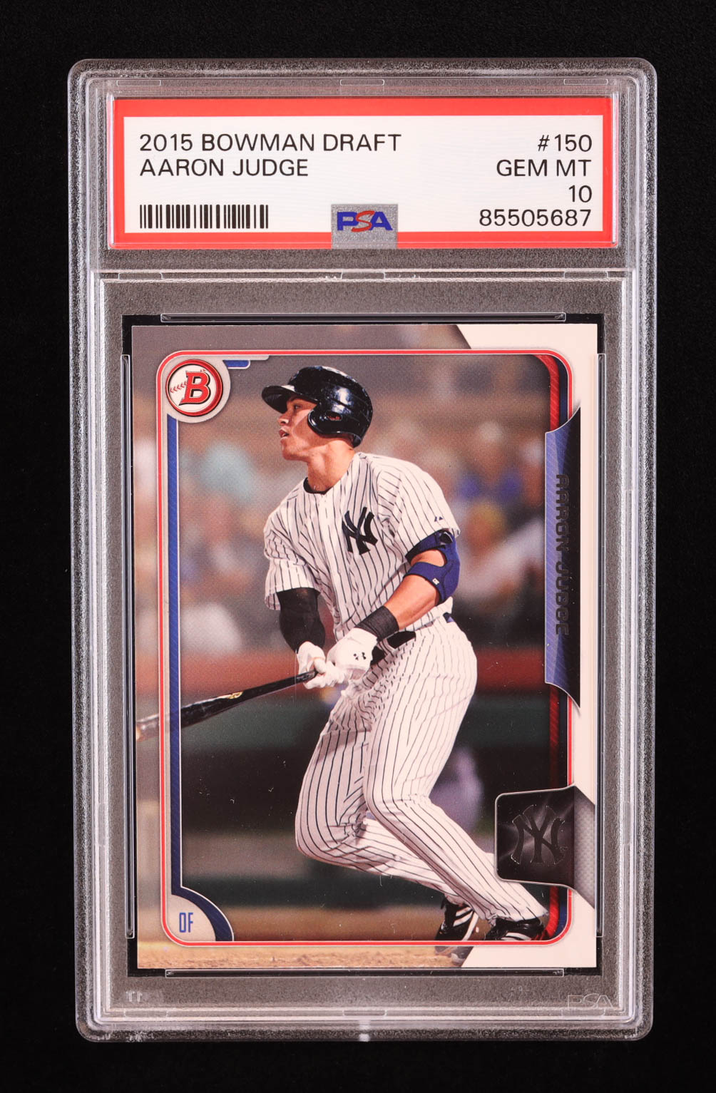 Aaron Judge 2015 Bowman Draft #150 RC (PSA 10) at PristineAuction.com Aaron Judge 2015 Bowman Draft #150 RC (PSA 10) at PristineAuction.com