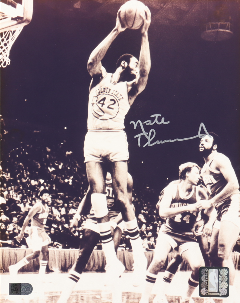 Nate Thurmond Signed Warriors 8x10 Photo (AIV) at PristineAuction.com Nate Thurmond Signed Warriors 8x10 Photo (AIV) at PristineAuction.com