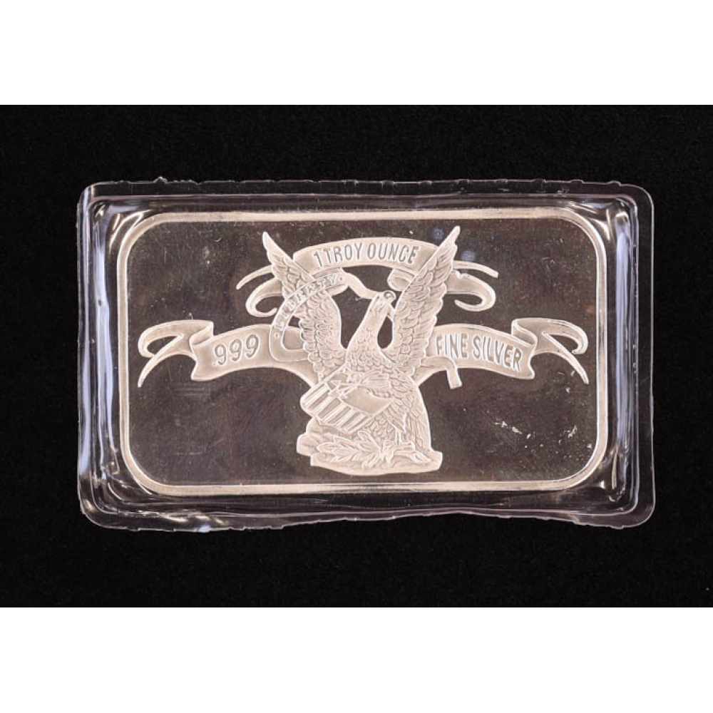 thumbnail image 2 of Random Design 1 Oz .999 Fine Silver Round – BU Condition, Unbranded – #D19 2 of 6