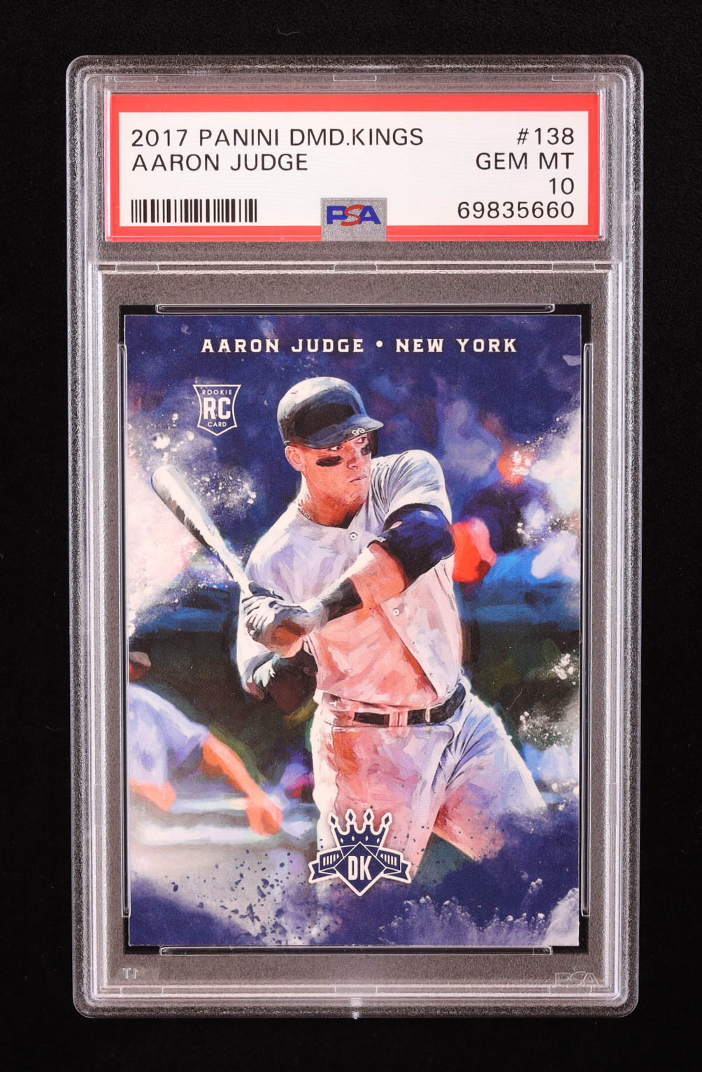 Aaron Judge 2017 Diamond Kings #138 RC (PSA 10) at PristineAuction.com Aaron Judge 2017 Diamond Kings #138 RC (PSA 10) at PristineAuction.com