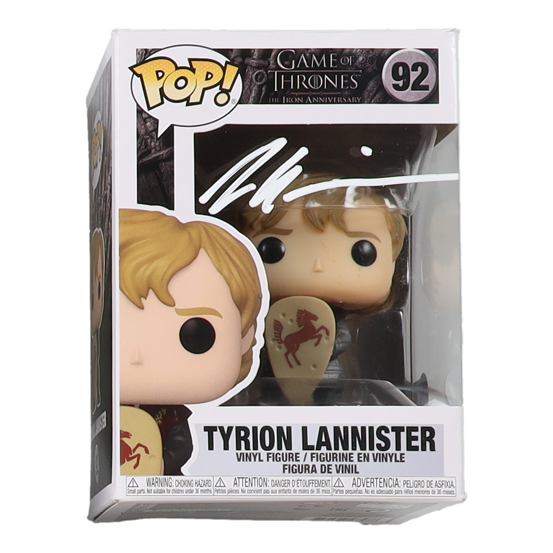 Peter Dinklage Signed "Game of Thrones" #50 Tyrion Lannister Funko Pop! Vinyl Figure (Beckett) at PristineAuction.com Peter Dinklage Signed "Game of Thrones" #50 Tyrion Lannister Funko Pop! Vinyl Figure (Beckett) at PristineAuction.com