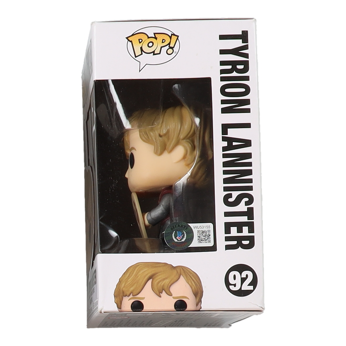 Peter Dinklage Signed "Game of Thrones" #50 Tyrion Lannister Funko Pop! Vinyl Figure (Beckett) at PristineAuction.com Peter Dinklage Signed "Game of Thrones" #50 Tyrion Lannister Funko Pop! Vinyl Figure (Beckett) at PristineAuction.com