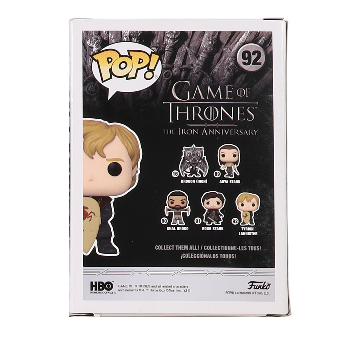 Peter Dinklage Signed "Game of Thrones" #50 Tyrion Lannister Funko Pop! Vinyl Figure (Beckett) at PristineAuction.com Peter Dinklage Signed "Game of Thrones" #50 Tyrion Lannister Funko Pop! Vinyl Figure (Beckett) at PristineAuction.com
