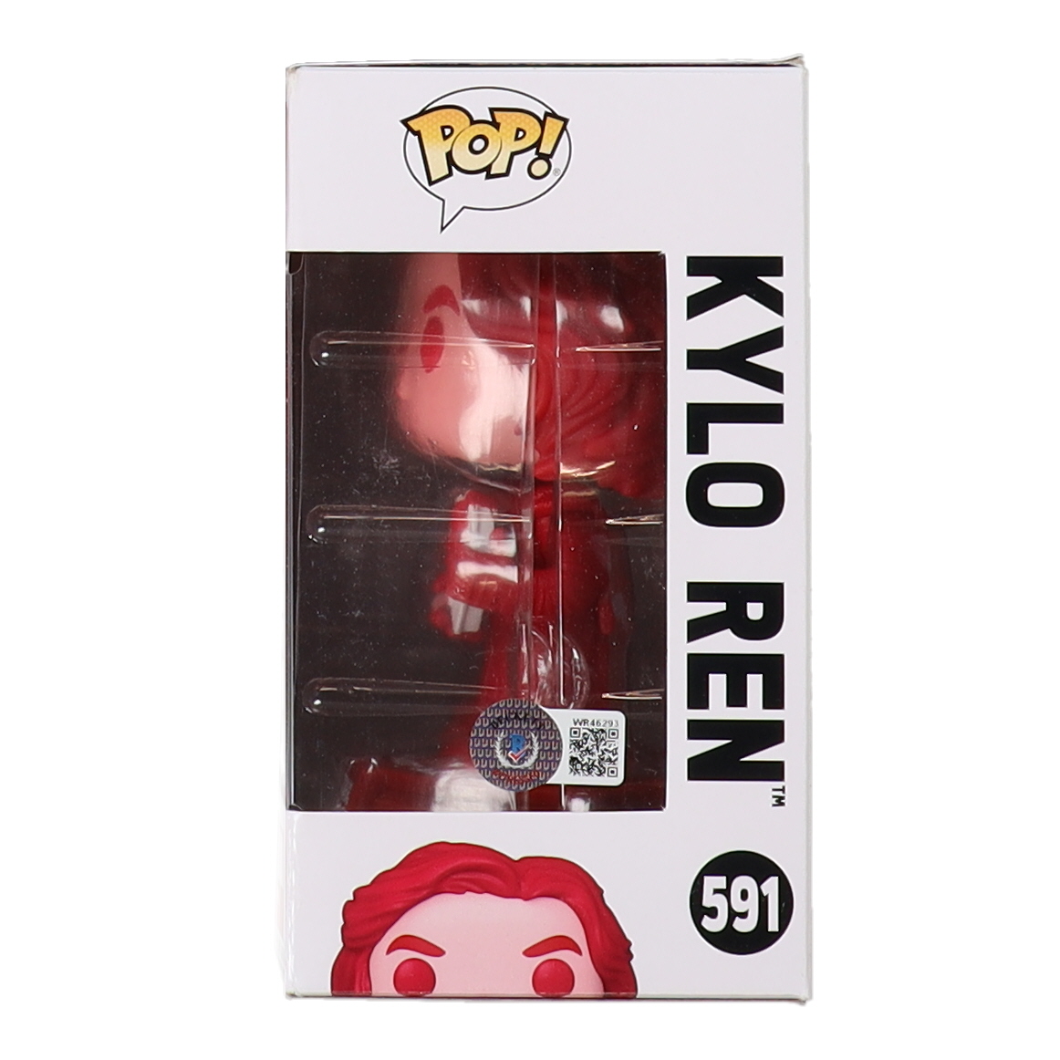 Adam Driver Signed "Star Wars" #591 Kylo Ren Bobble-Head Funko Pop! Vinyl Figure (Beckett) at PristineAuction.com Adam Driver Signed "Star Wars" #591 Kylo Ren Bobble-Head Funko Pop! Vinyl Figure (Beckett) at PristineAuction.com