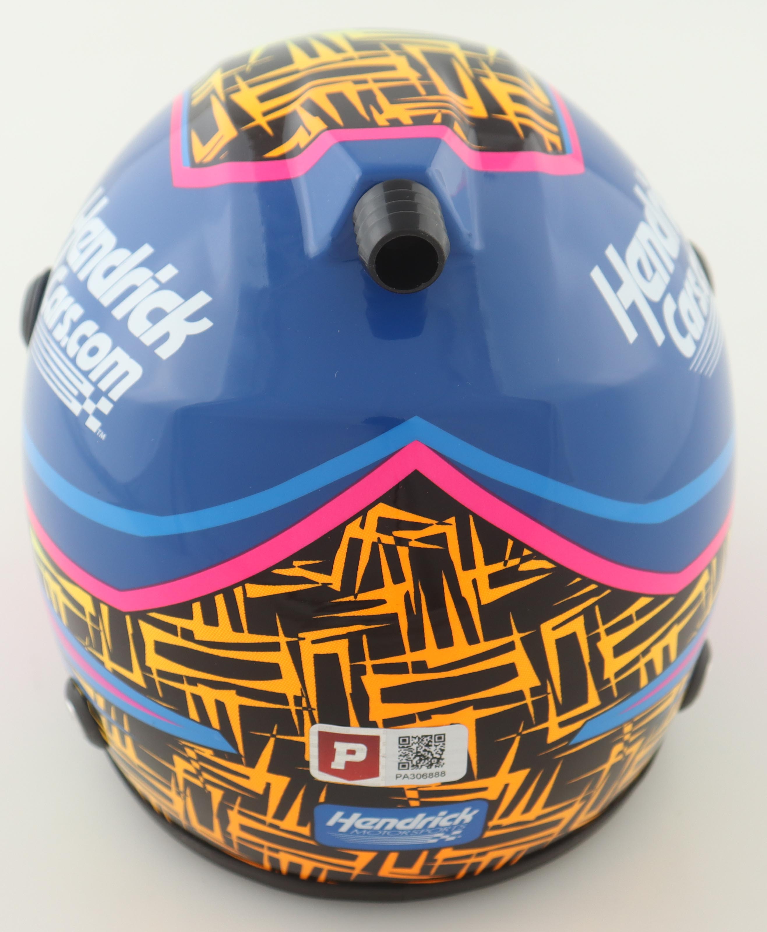 Kyle Larson Signed NASCAR 2023 North Wilkseboro All-Star Race Mini Helmet (PA) at PristineAuction.com Kyle Larson Signed NASCAR 2023 North Wilkseboro All-Star Race Mini Helmet (PA) at PristineAuction.com