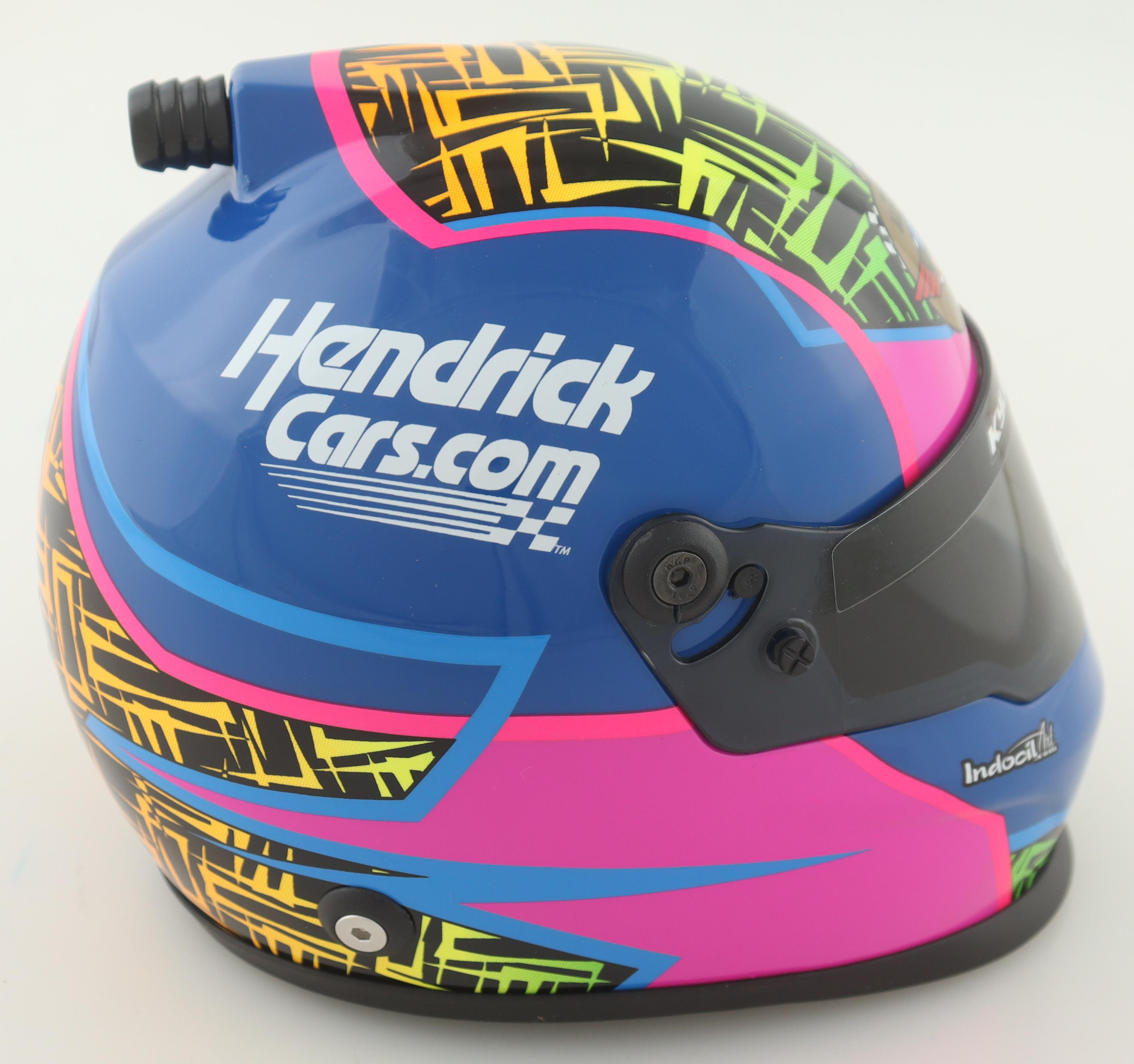 Kyle Larson Signed NASCAR 2023 North Wilkseboro All-Star Race Mini Helmet (PA) at PristineAuction.com Kyle Larson Signed NASCAR 2023 North Wilkseboro All-Star Race Mini Helmet (PA) at PristineAuction.com