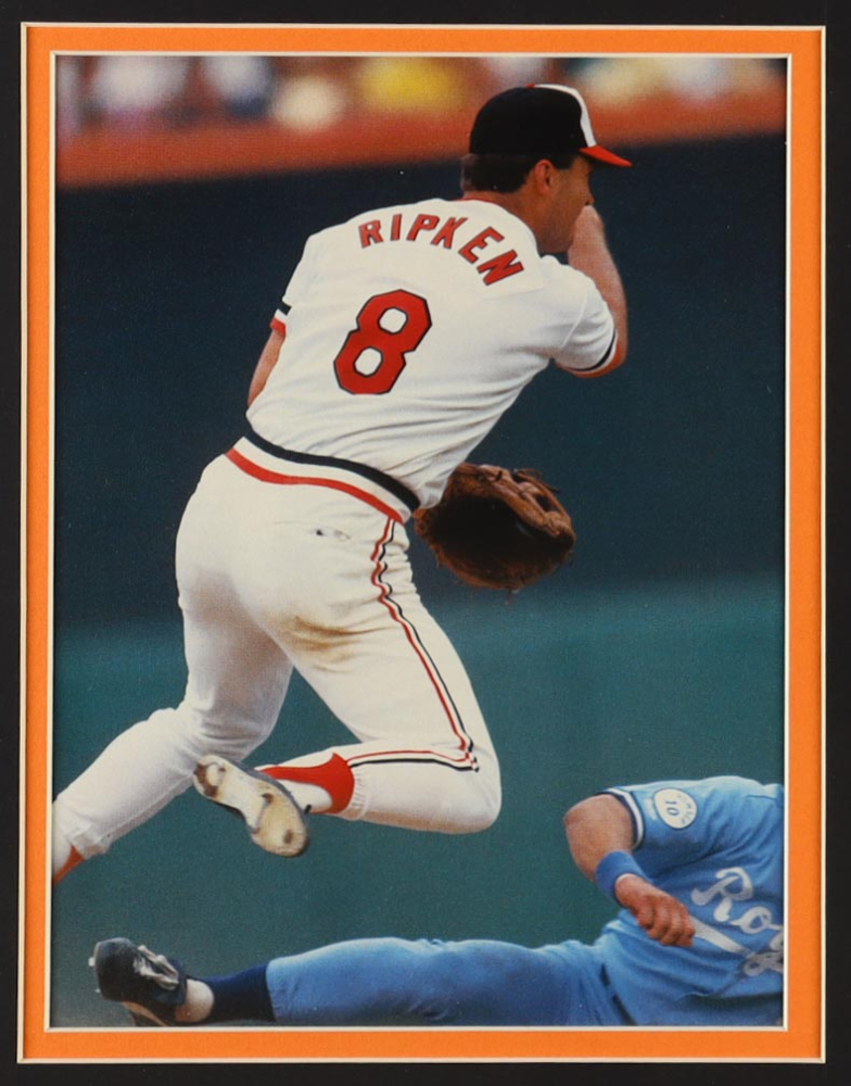 Cal Ripken Jr. Signed Custom Framed Cut Display with Jersey, 1982 ...