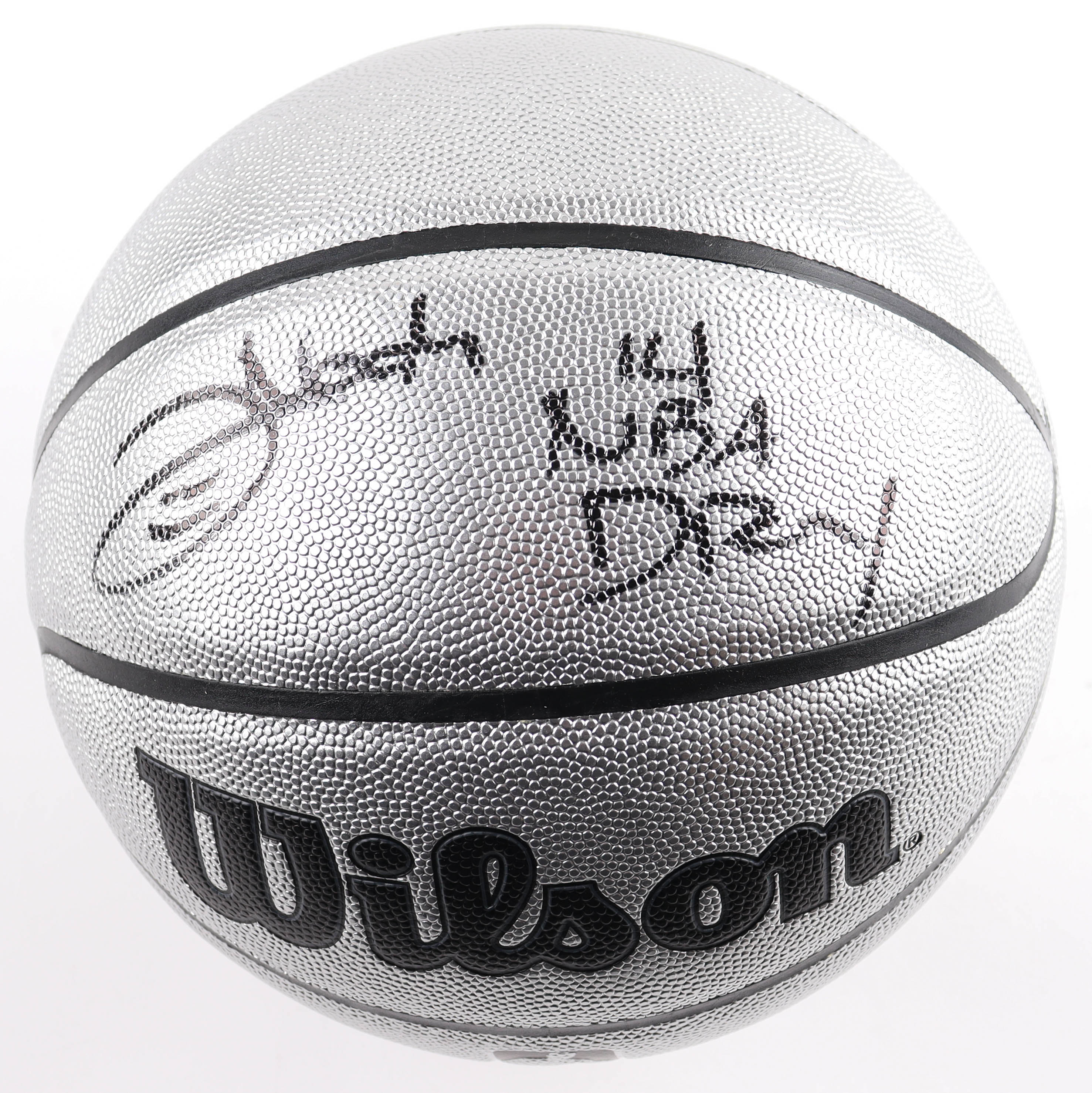 Joakim Noah Signed Platinum Series NBA Basketball Inscribed "14 NBA DPOY" (Schwartz) at PristineAuction.com Joakim Noah Signed Platinum Series NBA Basketball Inscribed "14 NBA DPOY" (Schwartz) at PristineAuction.com