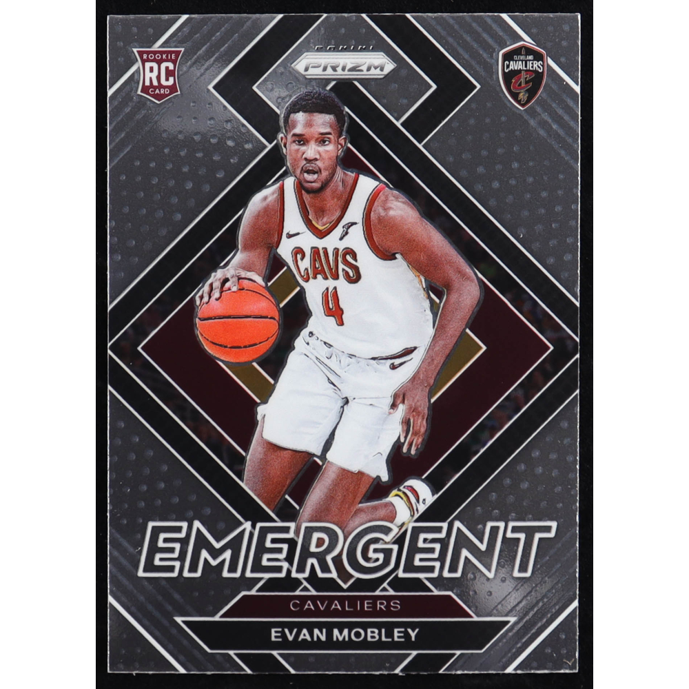 Evan Mobley RC Auto panini 2021-22 Panini Prizm Evan Mobley