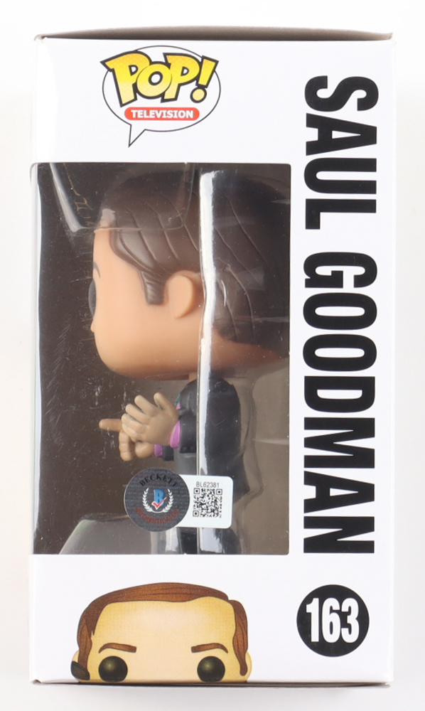 Bob Odenkirk Signed "Breaking Bad" #163 Saul Goodman Funko Pop! Vinyl Figure (Beckett) at PristineAuction.com Bob Odenkirk Signed "Breaking Bad" #163 Saul Goodman Funko Pop! Vinyl Figure (Beckett) at PristineAuction.com