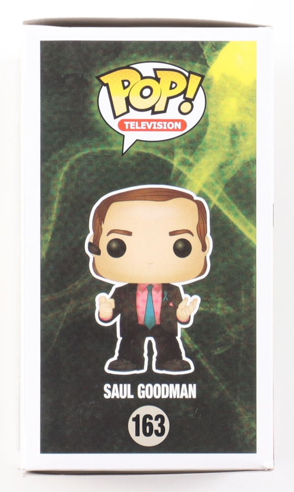 Bob Odenkirk Signed "Breaking Bad" #163 Saul Goodman Funko Pop! Vinyl Figure (Beckett) at PristineAuction.com Bob Odenkirk Signed "Breaking Bad" #163 Saul Goodman Funko Pop! Vinyl Figure (Beckett) at PristineAuction.com