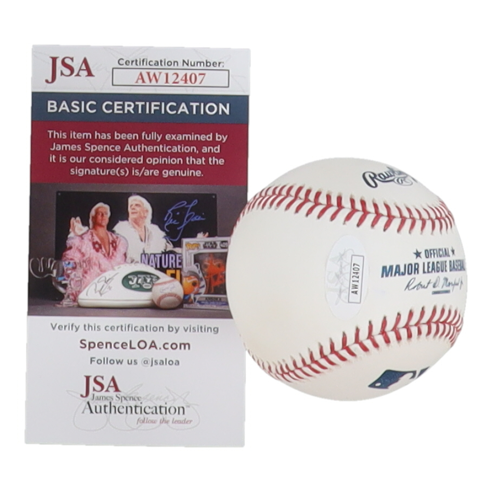 Balle De Baseball Signée Don Baylor, New York Yankees, Authentifiée JSA