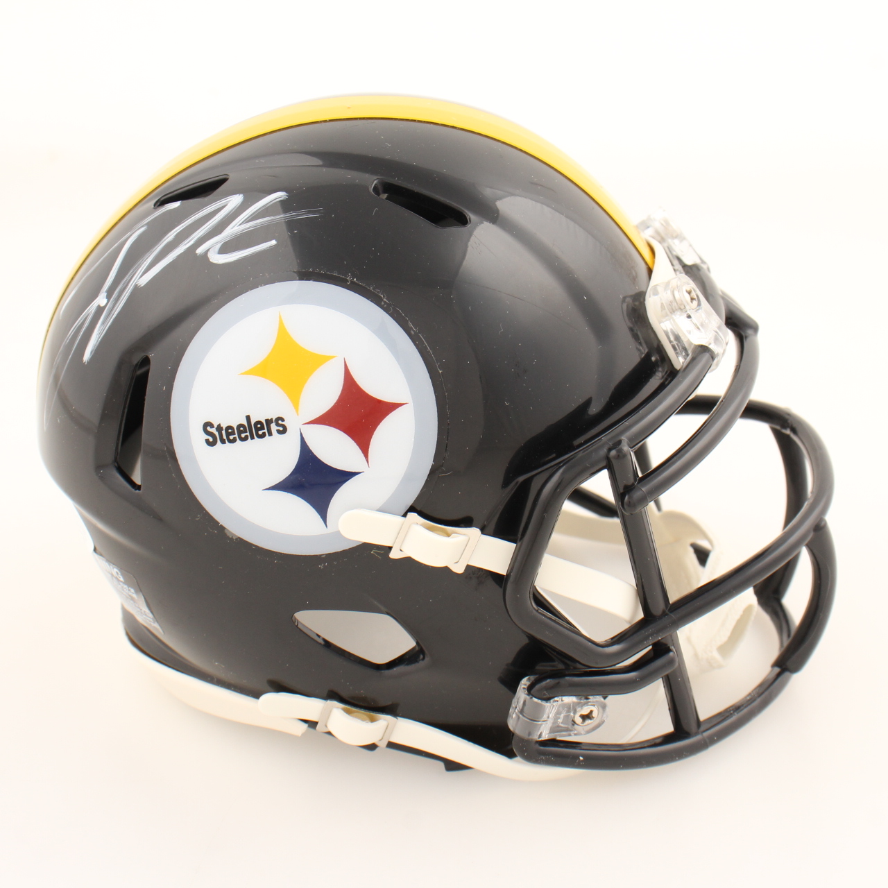 Joey Porter Jr. Signed Steelers Speed Mini Helmet (JSA) at PristineAuction.com Joey Porter Jr. Signed Steelers Speed Mini Helmet (JSA) at PristineAuction.com