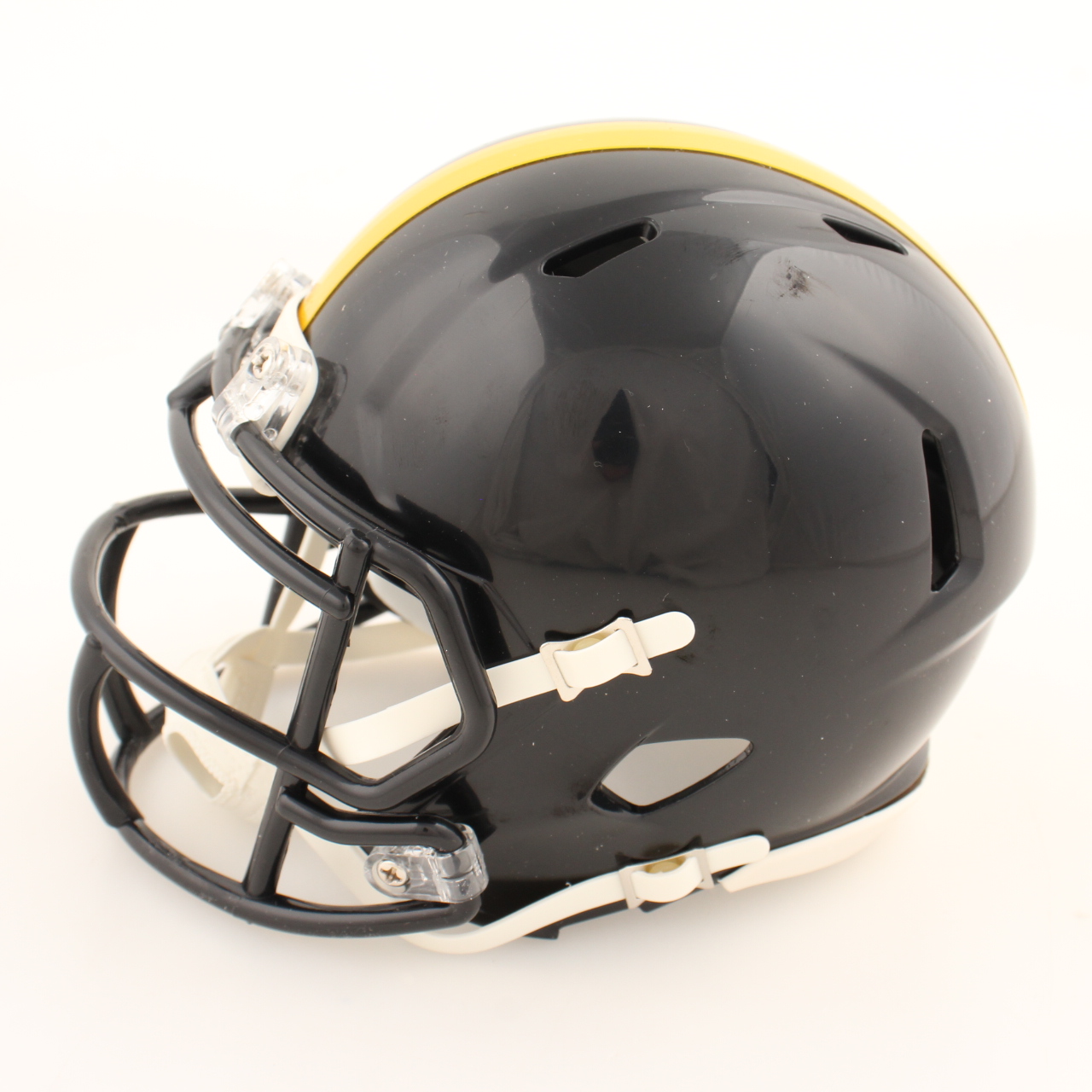 Joey Porter Jr. Signed Steelers Speed Mini Helmet (JSA) at PristineAuction.com Joey Porter Jr. Signed Steelers Speed Mini Helmet (JSA) at PristineAuction.com