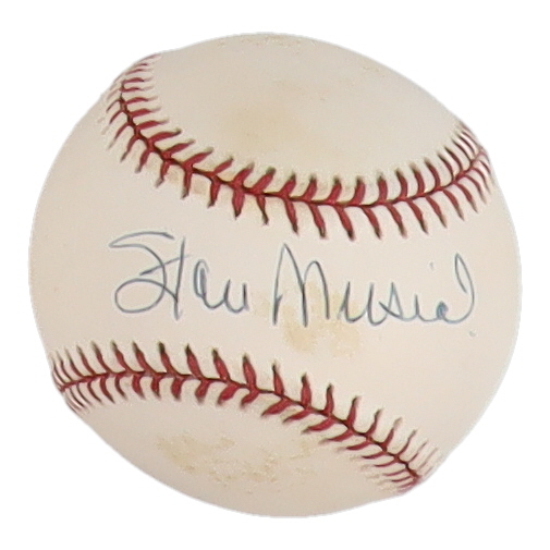 Stan Musial Signed ONL Baseball (JSA) at PristineAuction.com Stan Musial Signed ONL Baseball (JSA) at PristineAuction.com