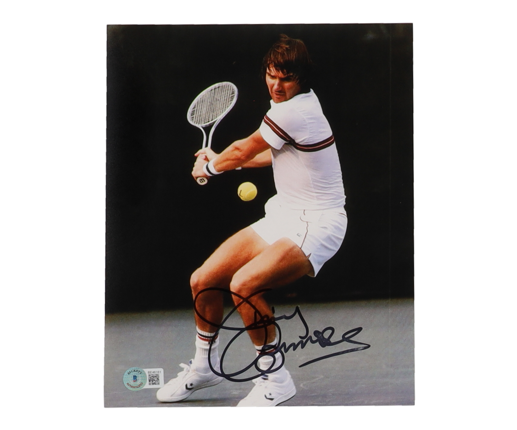Jimmy Connors Signed 8x10 Photo (Beckett) at PristineAuction.com Jimmy Connors Signed 8x10 Photo (Beckett) at PristineAuction.com